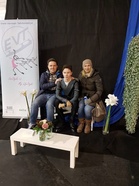 Makar Suntsev SM- juniorit pojat 4. Kuvassa mukana seuran valmentajat Aleksandr Baidukov ja Anna Tsygankova